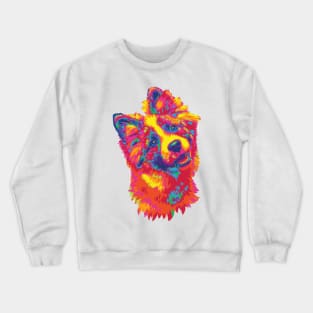 Rainbow Fluff Puff Crewneck Sweatshirt